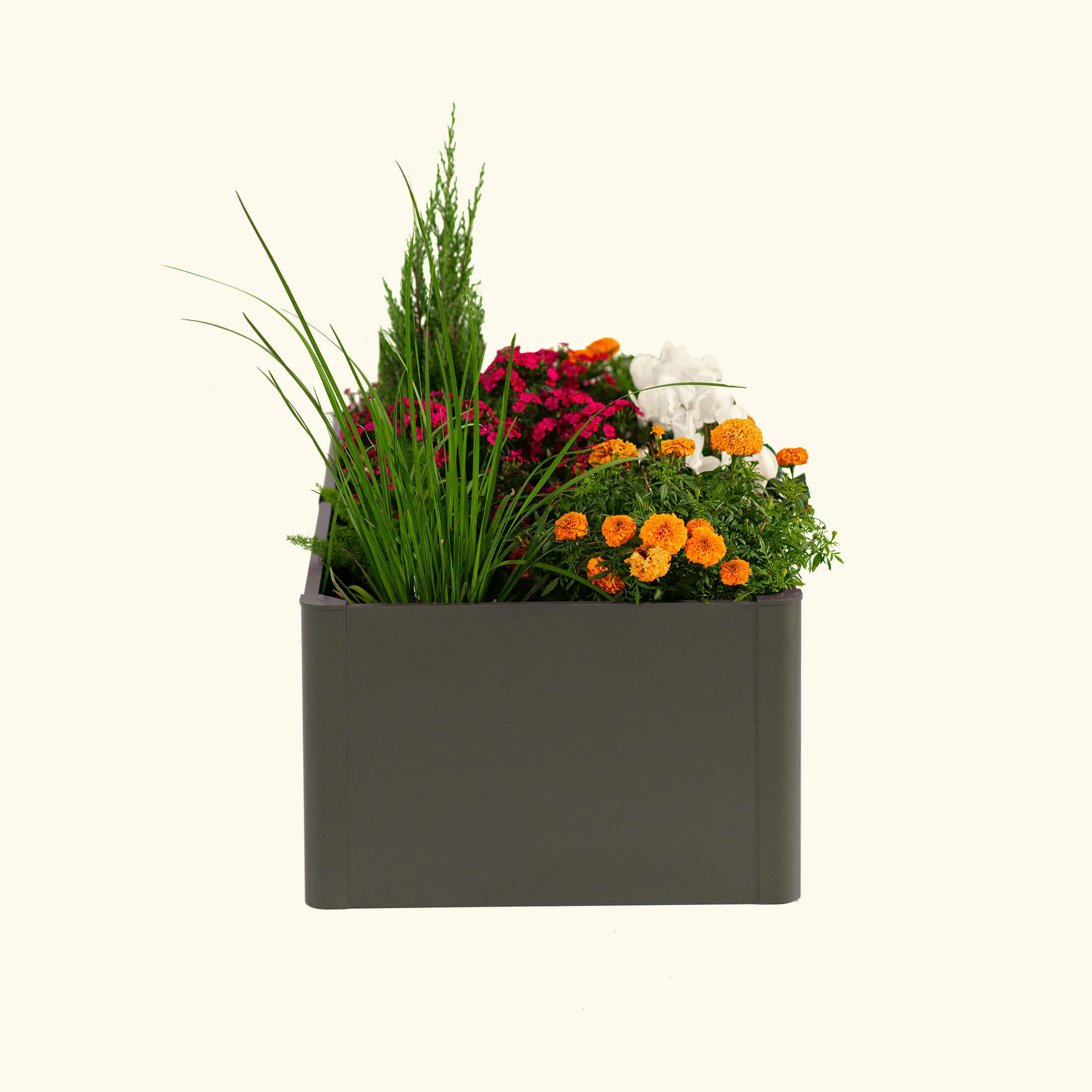 17" Tall Modern 27" x 83" Metal Raised Garden Bed - Image 23