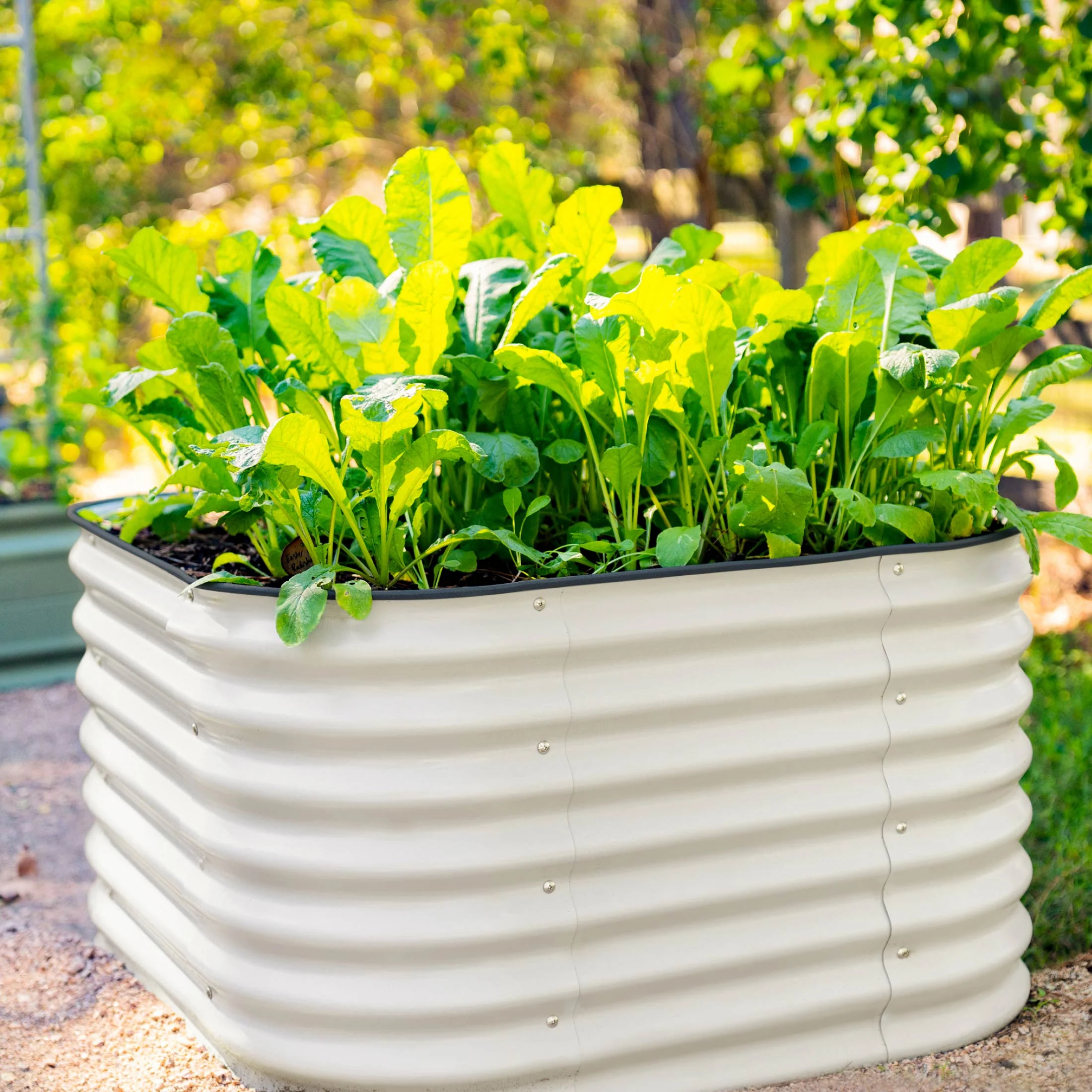 26" Tall 4 In 1 Small Modular Metal Raised Garden Bed Kit - Image 11