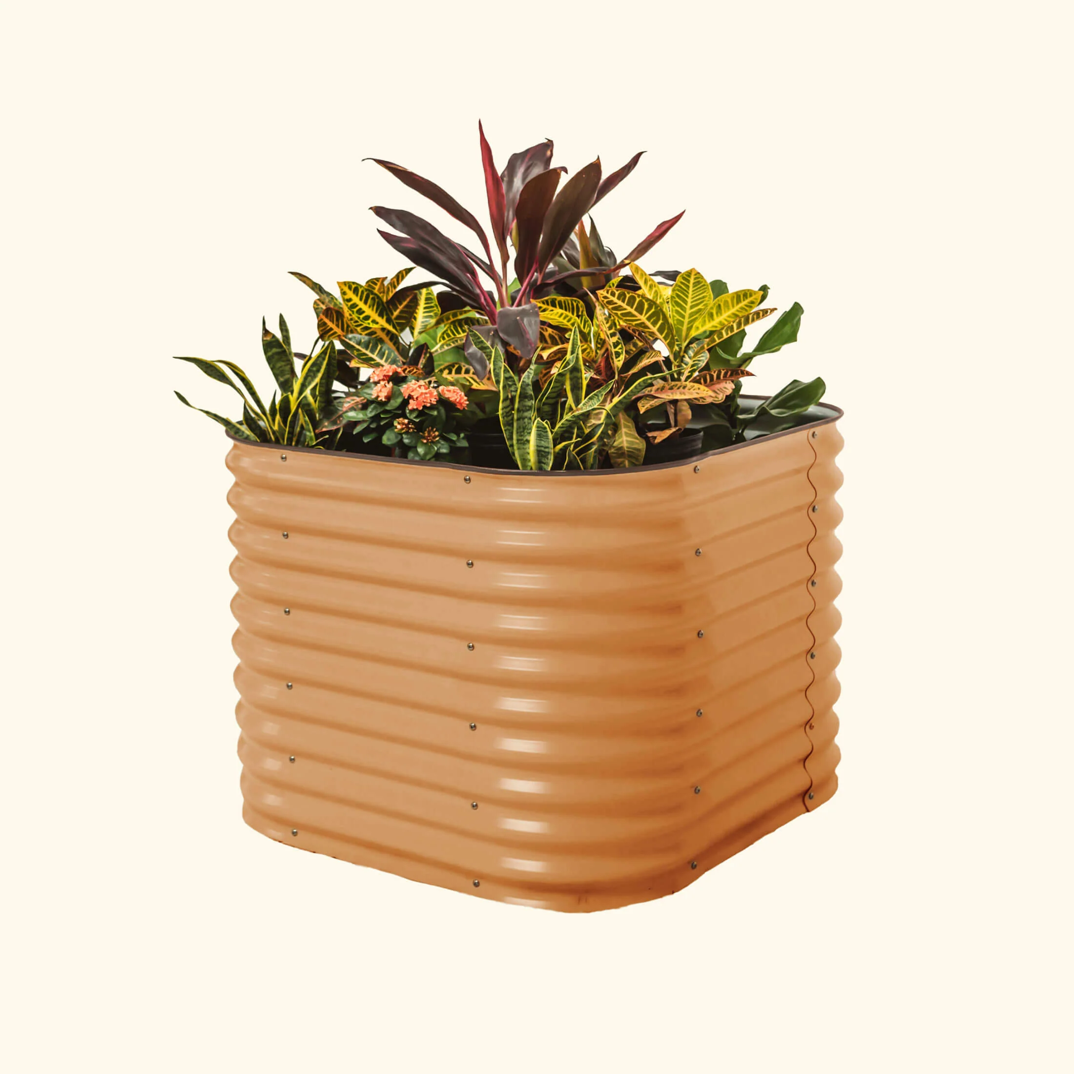 32" Extra Tall 4 In 1 Small Modular Metal Raised Garden Bed Kit - Image 5