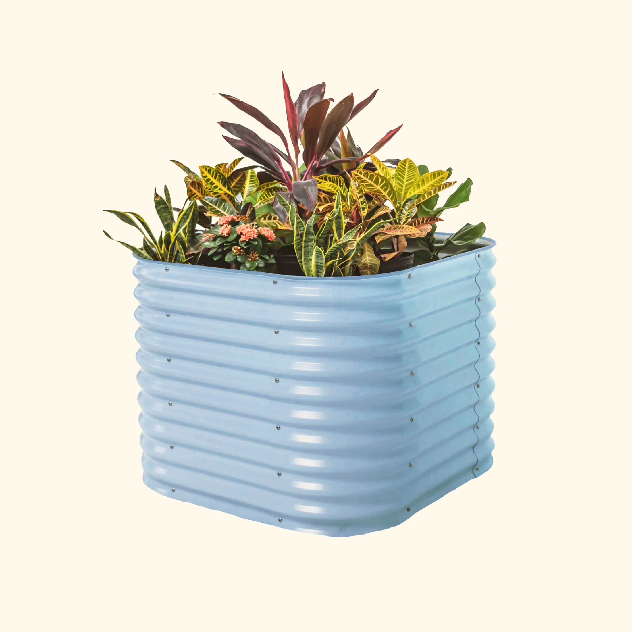 32" Extra Tall 4 In 1 Small Modular Metal Raised Garden Bed Kit - Image 6