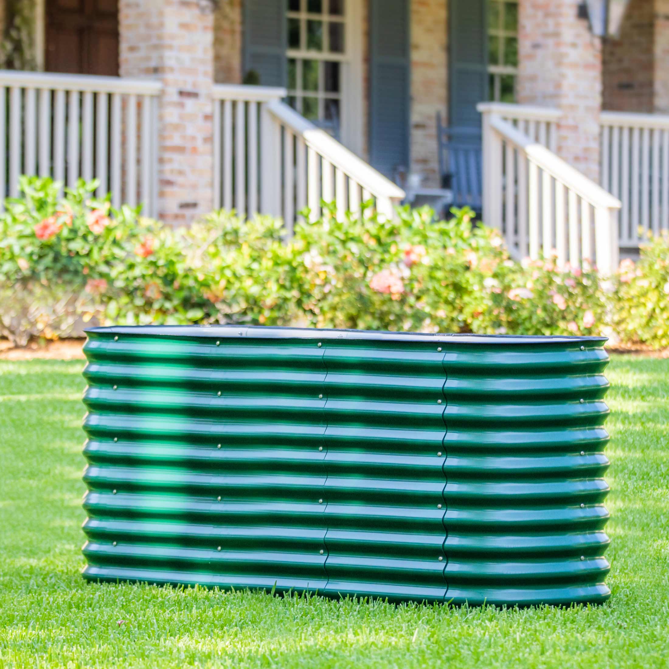 32" Extra Tall 6 In 1 Medium Modular Metal Raised Garden Bed Kit - Image 21