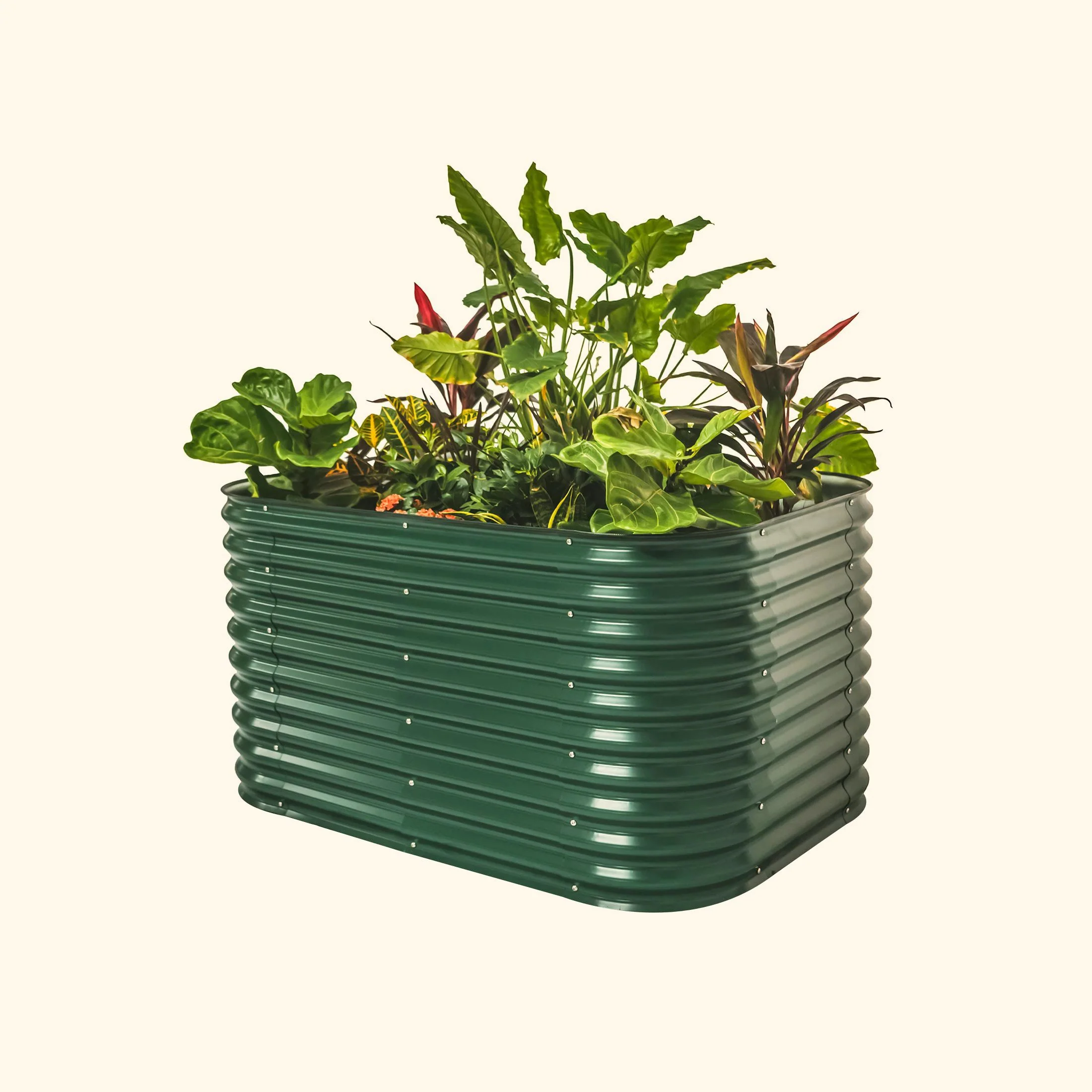 32" Extra Tall 6 In 1 Medium Modular Metal Raised Garden Bed Kit - Image 7