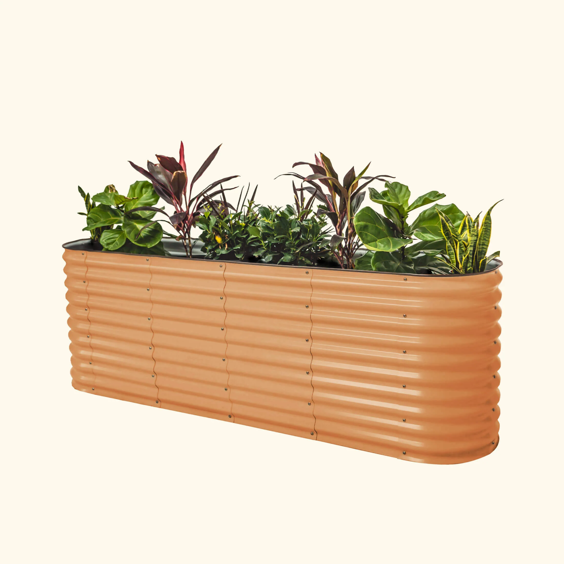 32" Extra Tall 9 In 1 Large Modular Metal Raised Garden Bed Kit - Image 3