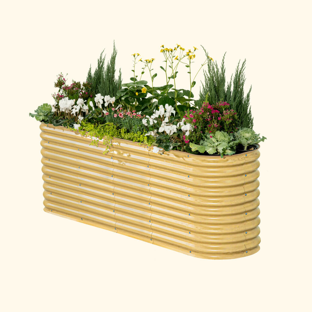 32" Extra Tall 9 In 1 Large Modular Metal Raised Garden Bed Kit - Image 4