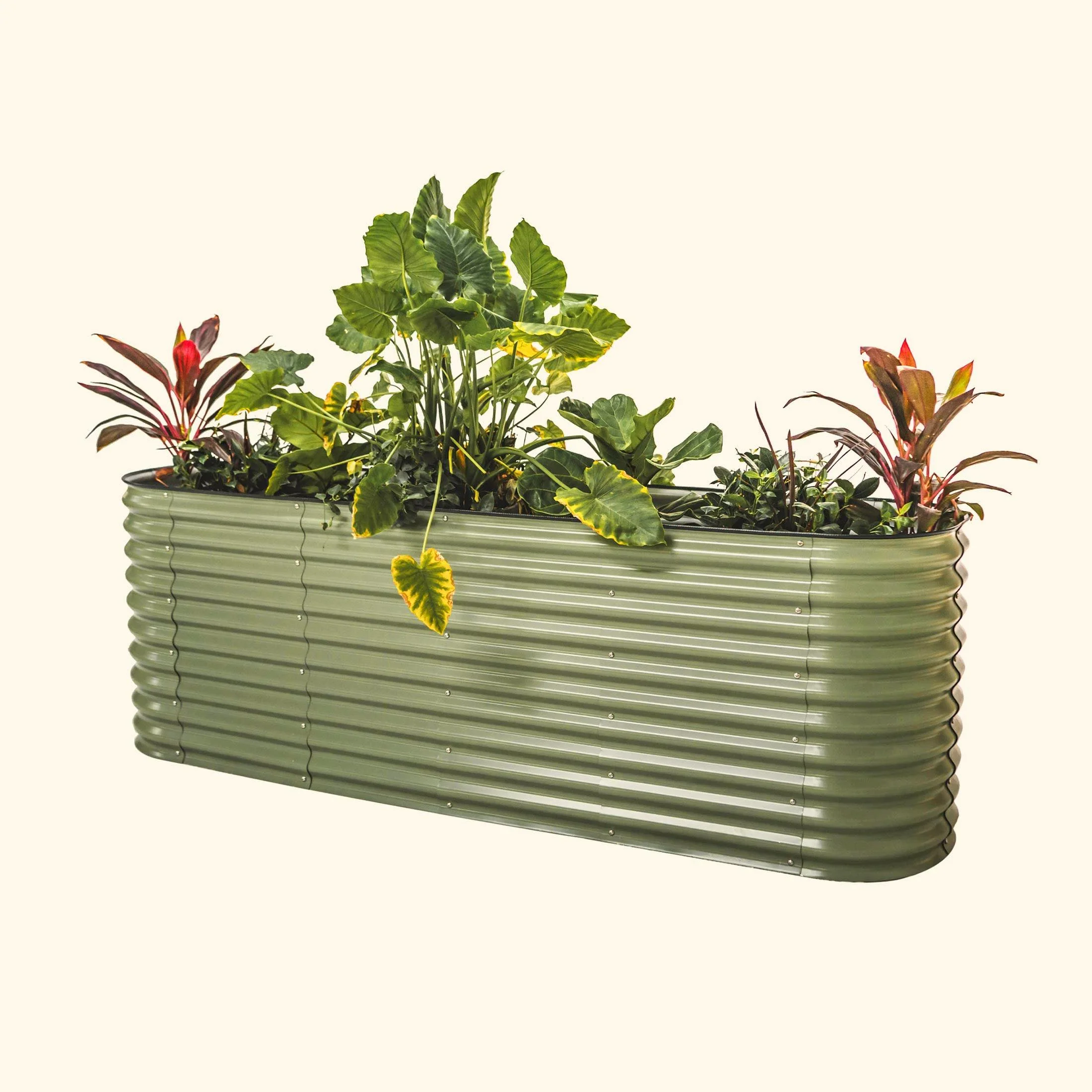 32" Extra Tall 9 In 1 Large Modular Metal Raised Garden Bed Kit - Image 6