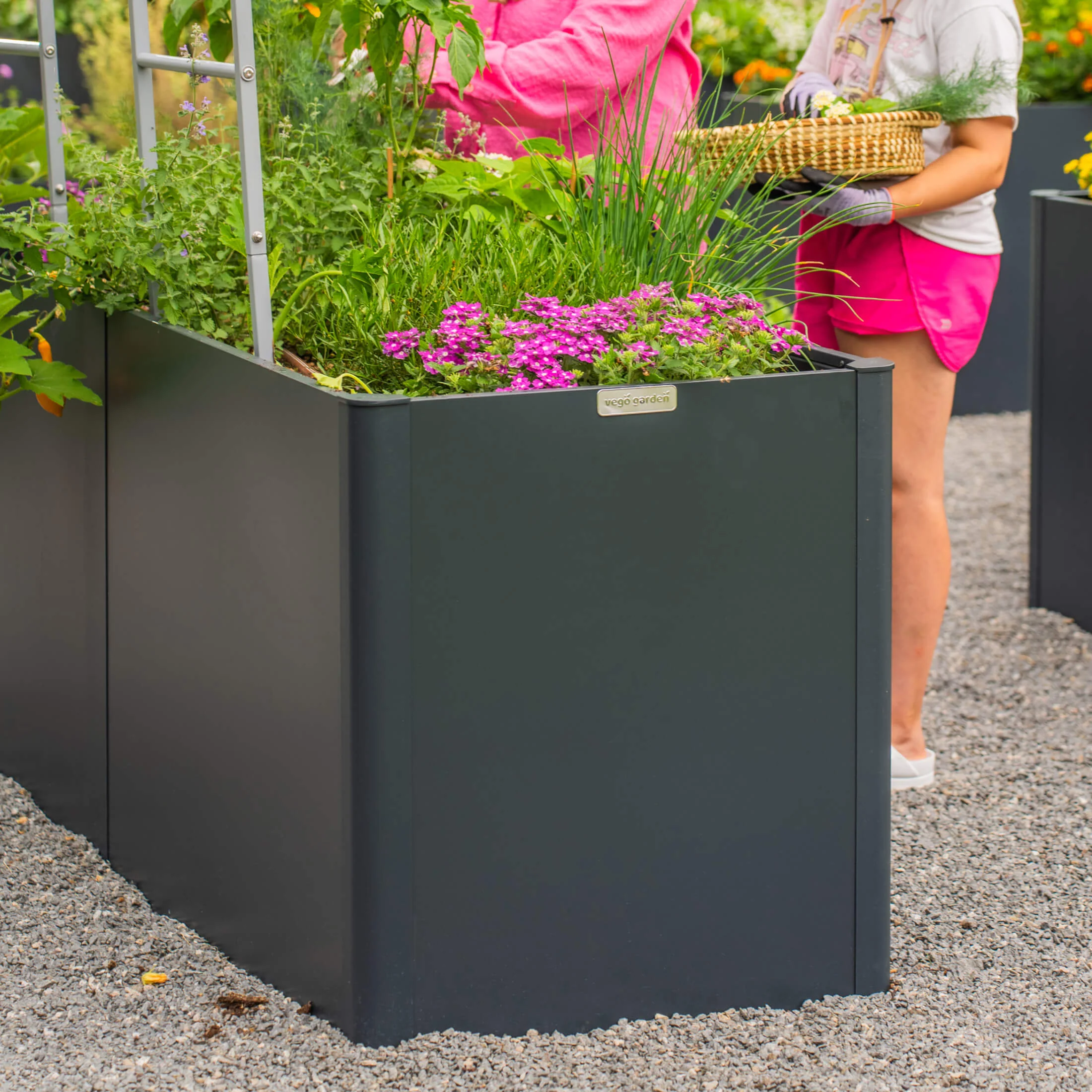 32" Extra Tall Modern 27" x 83" Metal Raised Garden Bed - Image 23