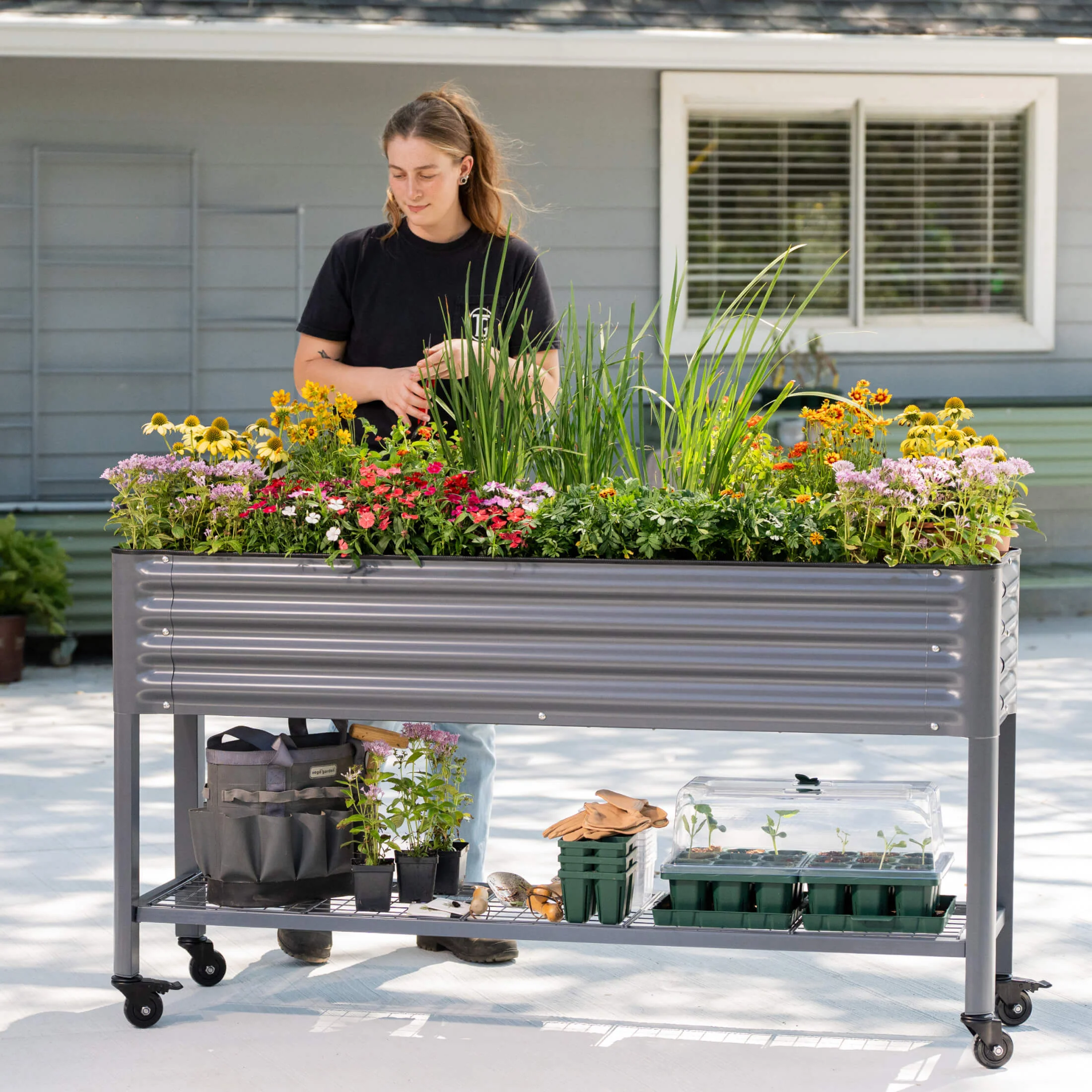 Elevated Garden Bed - Slim Series 1.5' x 3.5' - Image 13