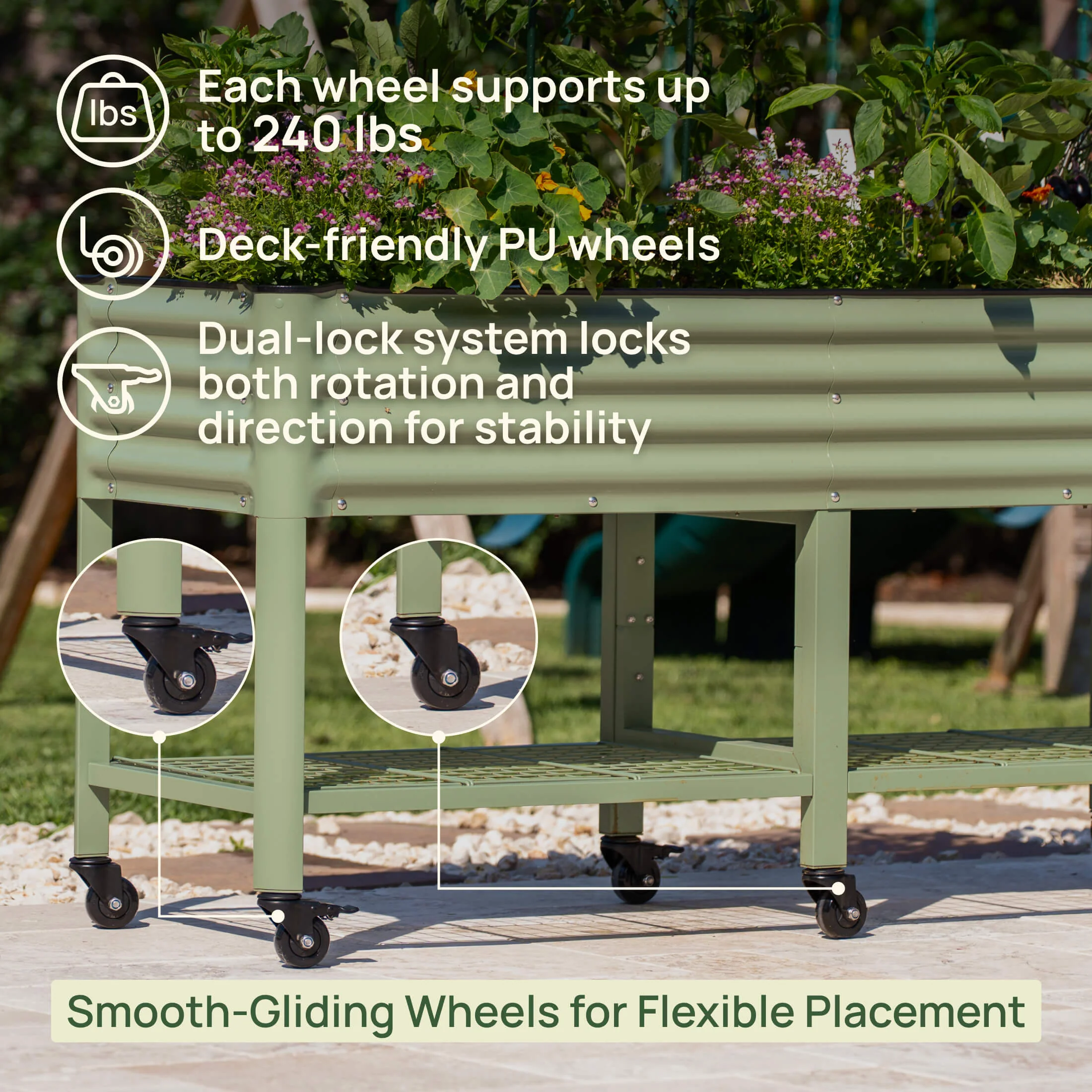 Elevated Garden Bed - 2' x 8' - Image 16