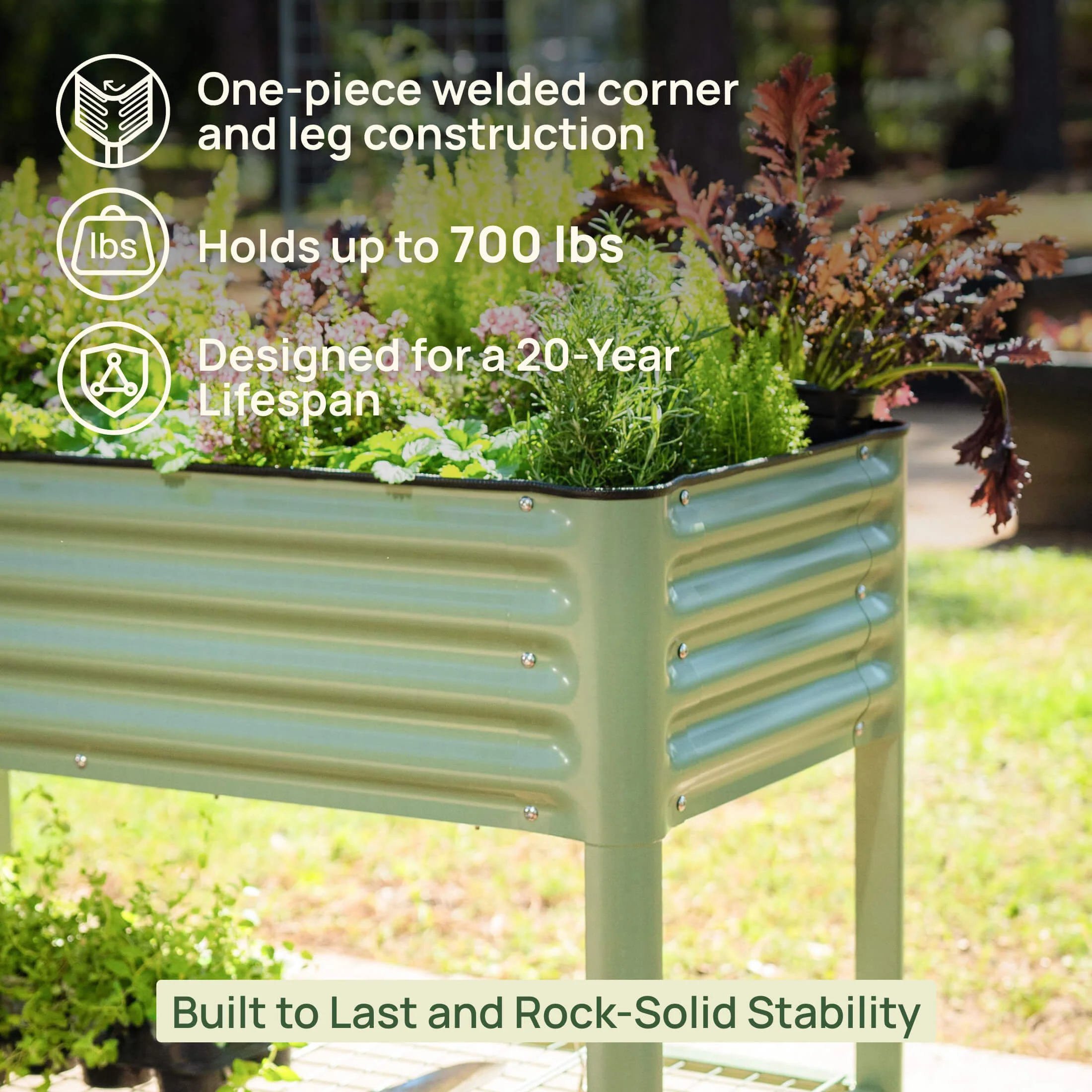 Elevated Garden Bed - 2' x 4' - Image 10
