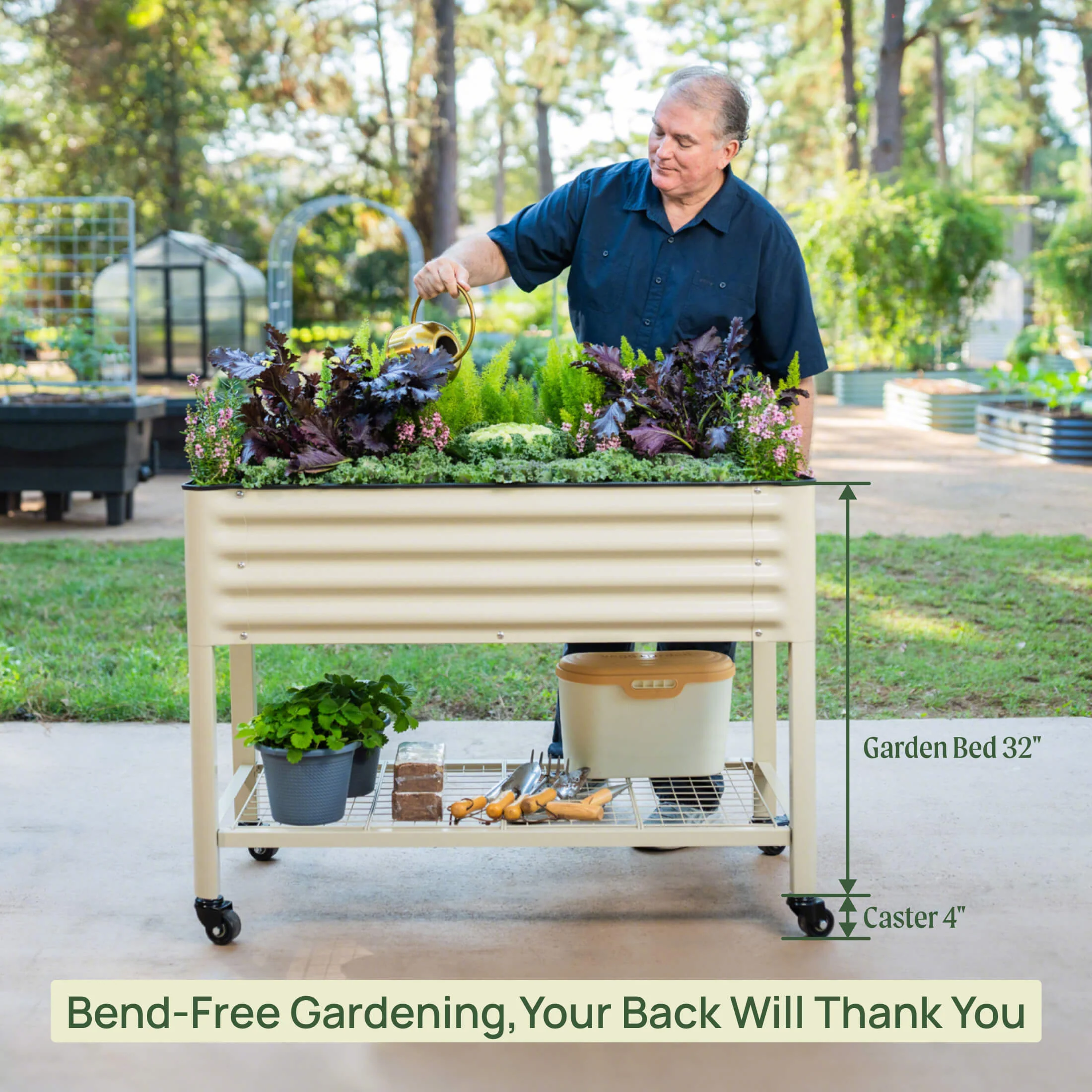 Elevated Garden Bed - 2' x 6' - Image 13