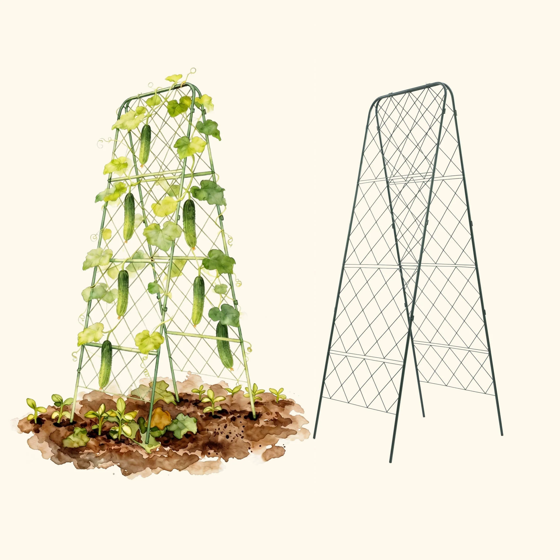 FlexGrow A-Frame Trellis ProMax