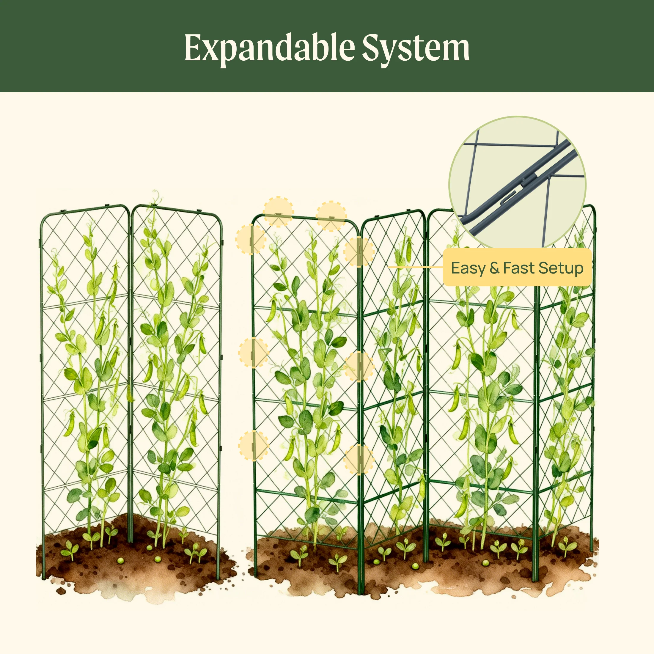 FlexGrow A-Frame Trellis ProMax - Image 17