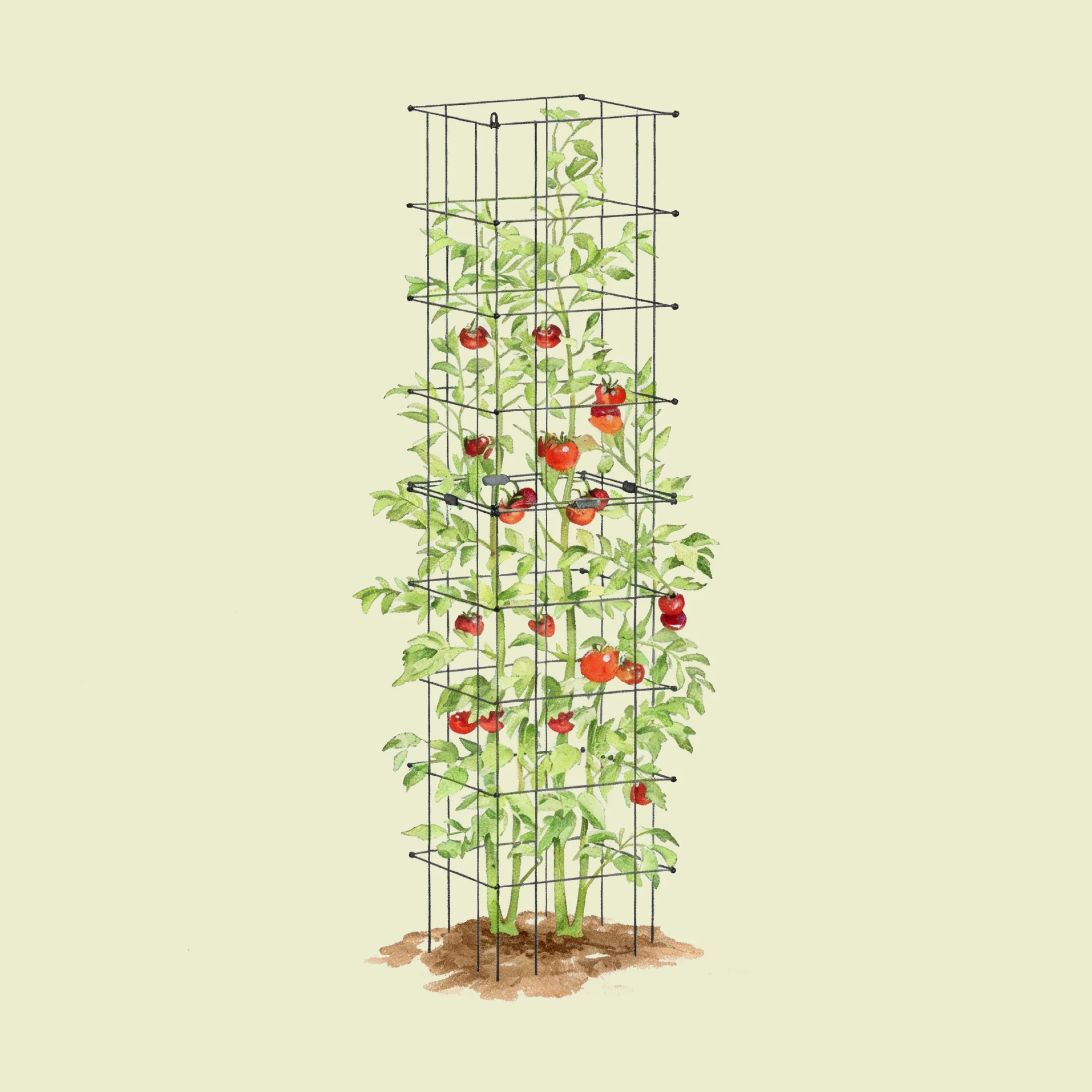 FlexGrow™ Tomato Cage - 11.5" Square - Image 14