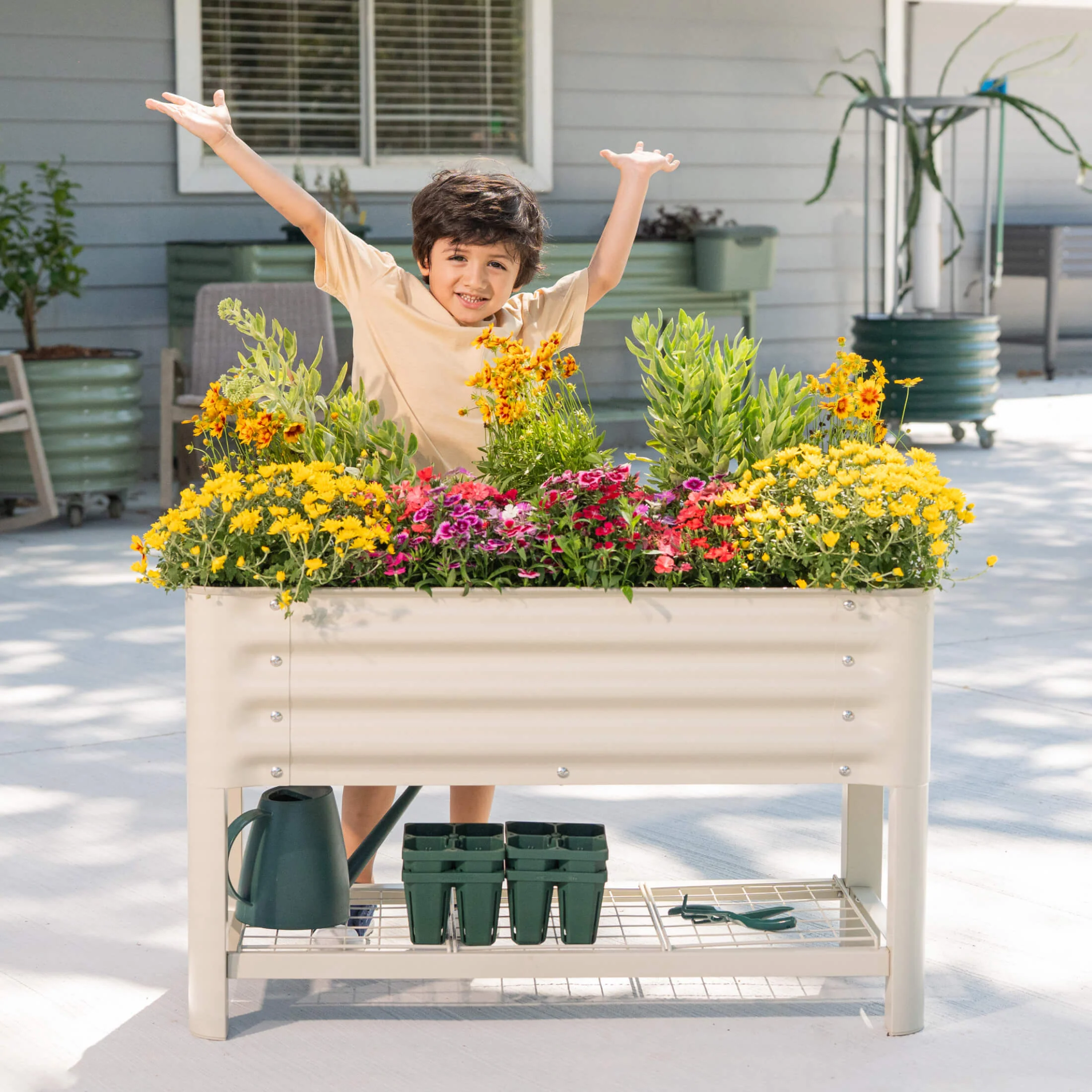 Kids First Elevated Garden Bed - 1.3' x 3.0' - Image 10