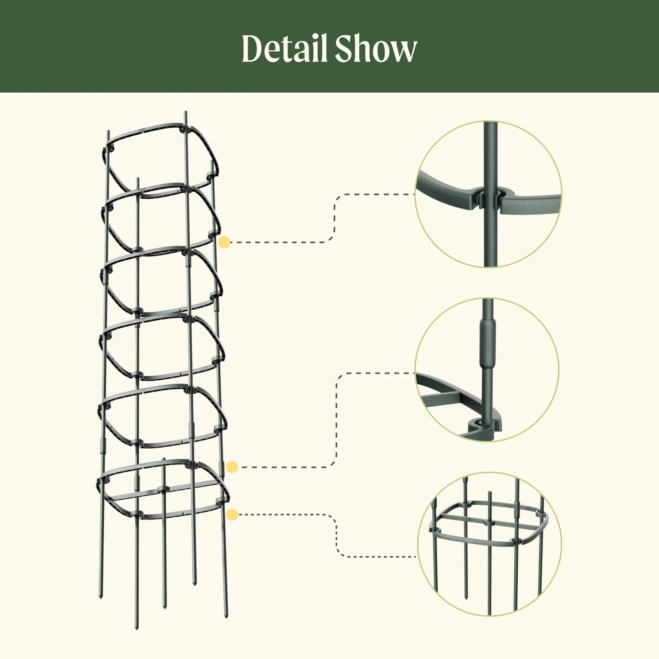 MaxGrow Tomato Tower 6 Tier - 3 Pack - Image 10