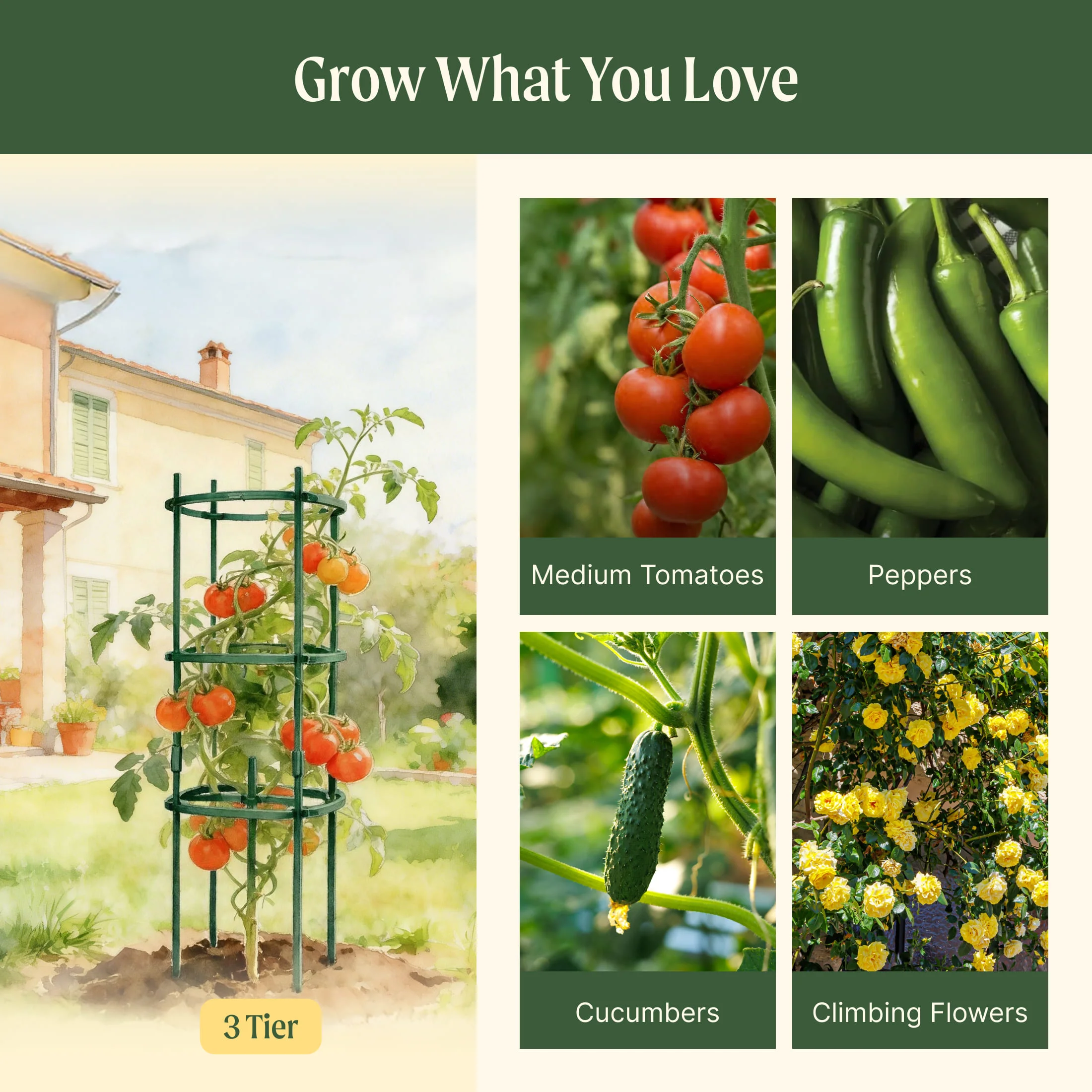 MaxGrow Tomato Tower 6 Tier - 3 Pack - Image 15