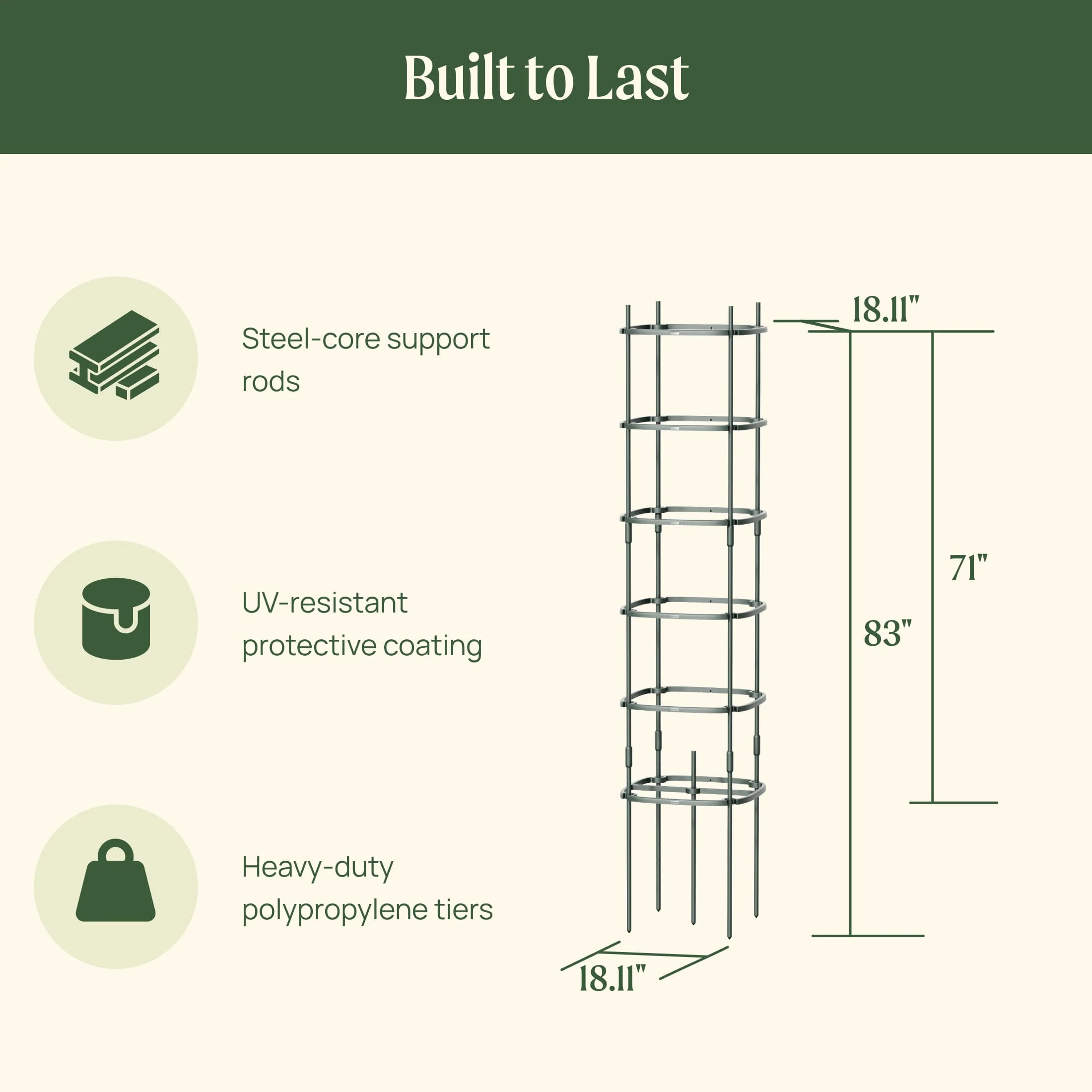 MaxGrow Tomato Tower 6 Tier - 3 Pack - Image 19