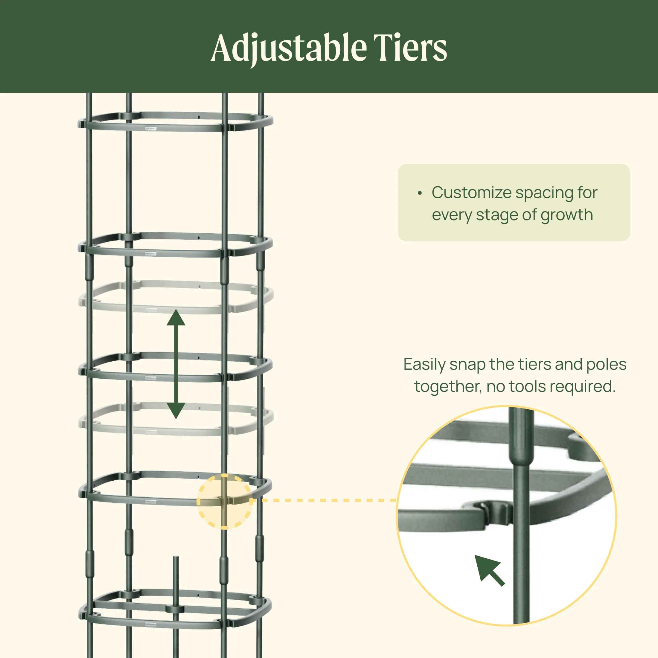 MaxGrow Tomato Tower 6 Tier - 3 Pack - Image 21
