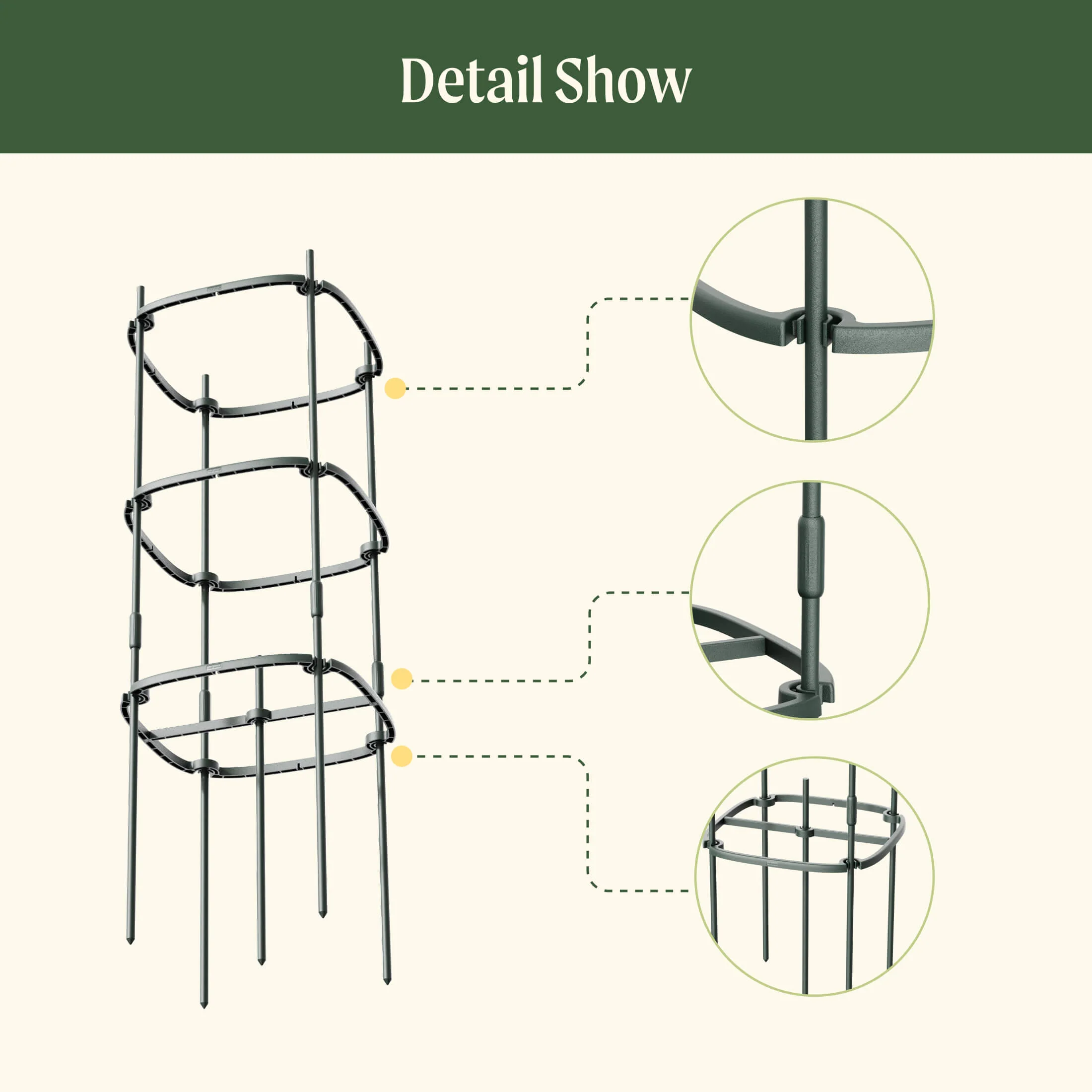 MaxGrow Tomato Tower 6 Tier - 3 Pack - Image 6