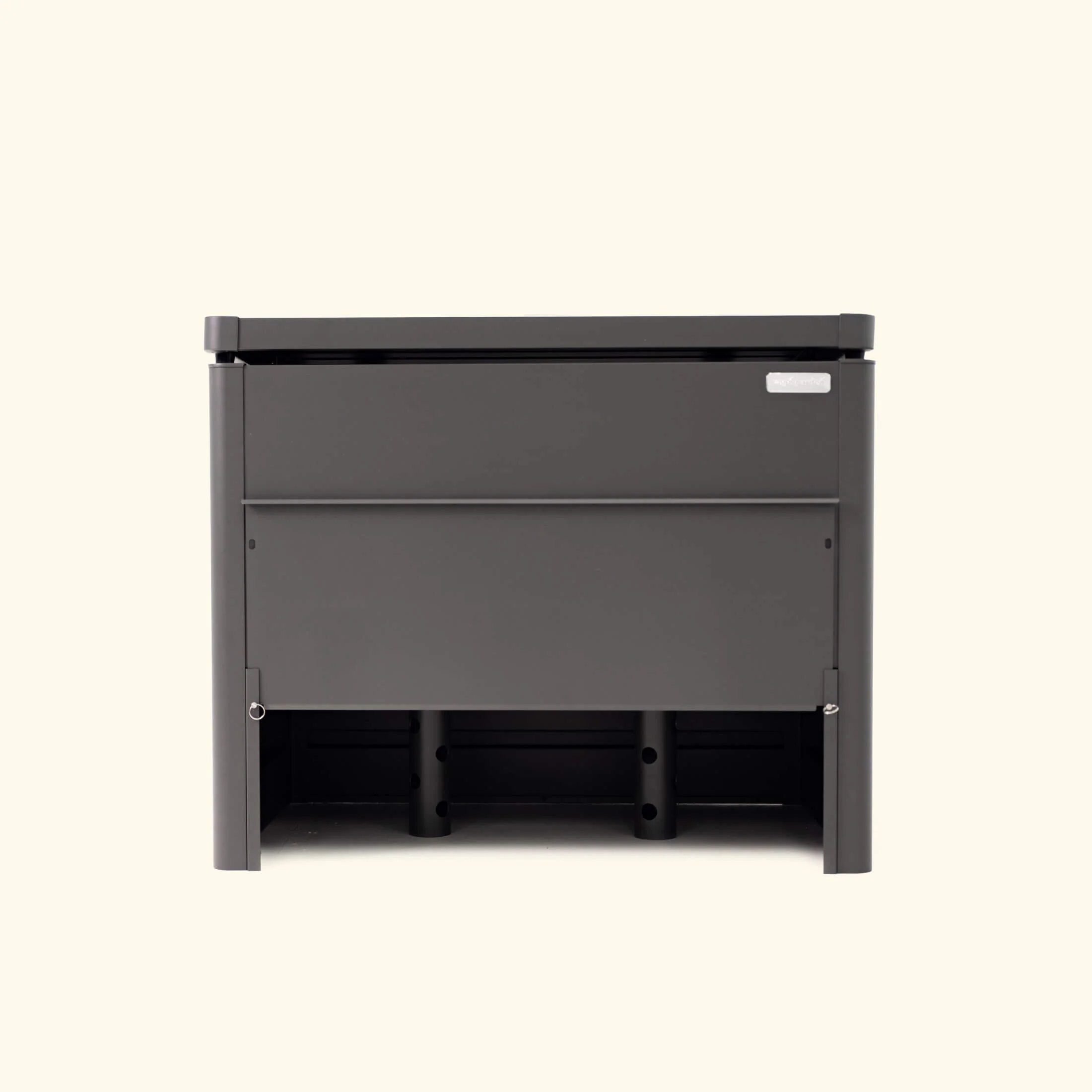 Modern Metal Compost Bin