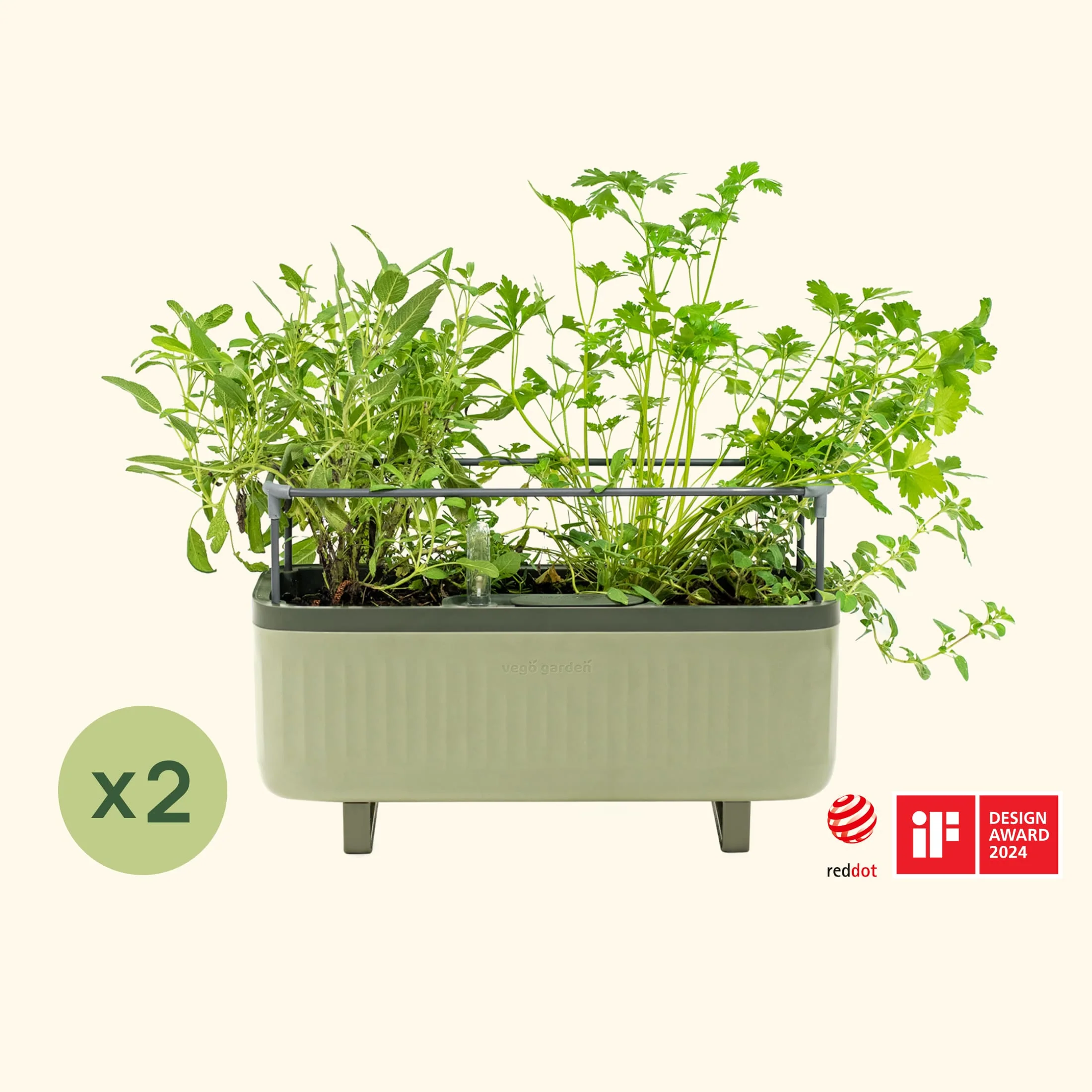 EZ Self-Watering Herb Planter with Trellis G1 - Image 23
