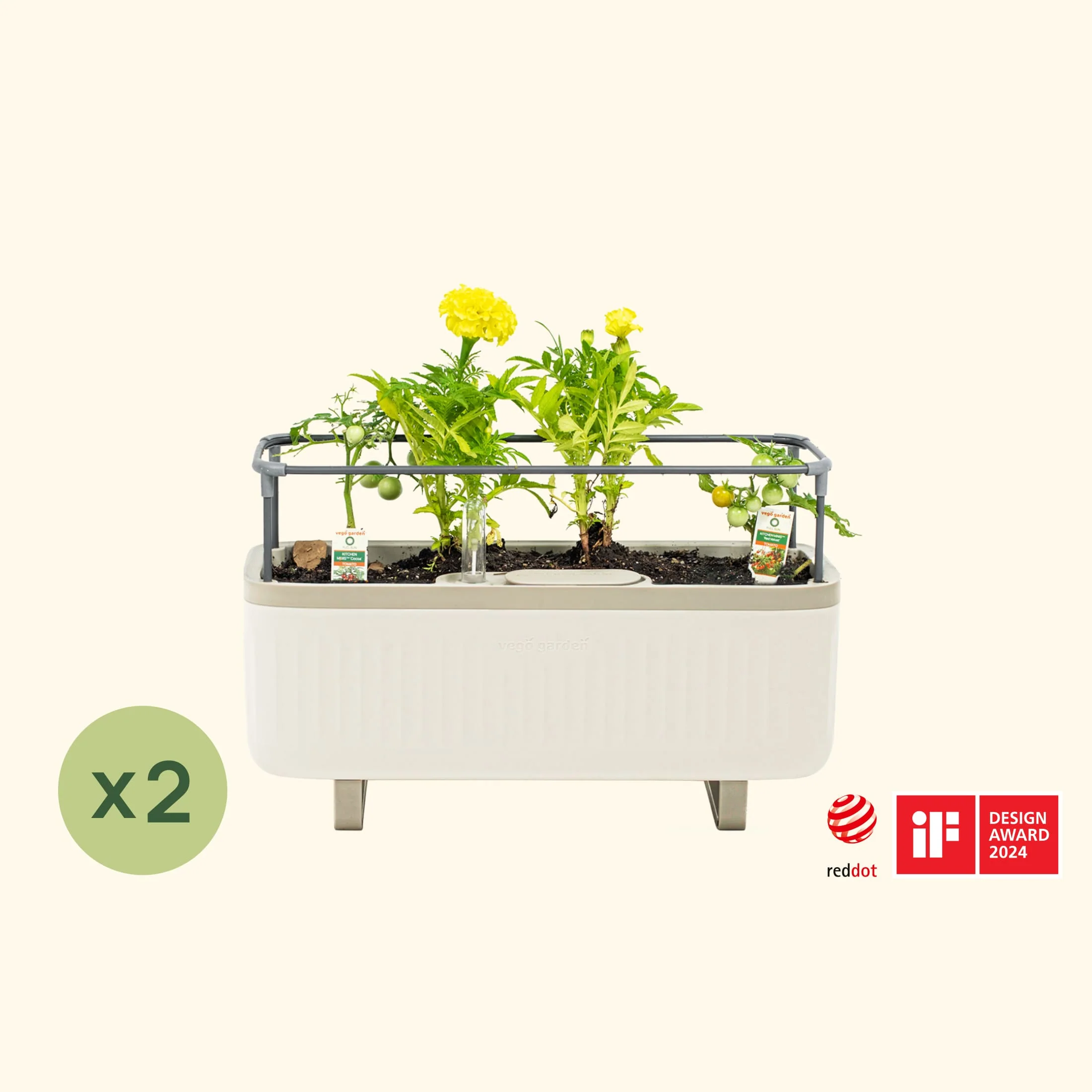 EZ Self-Watering Herb Planter with Trellis G1 - Image 24