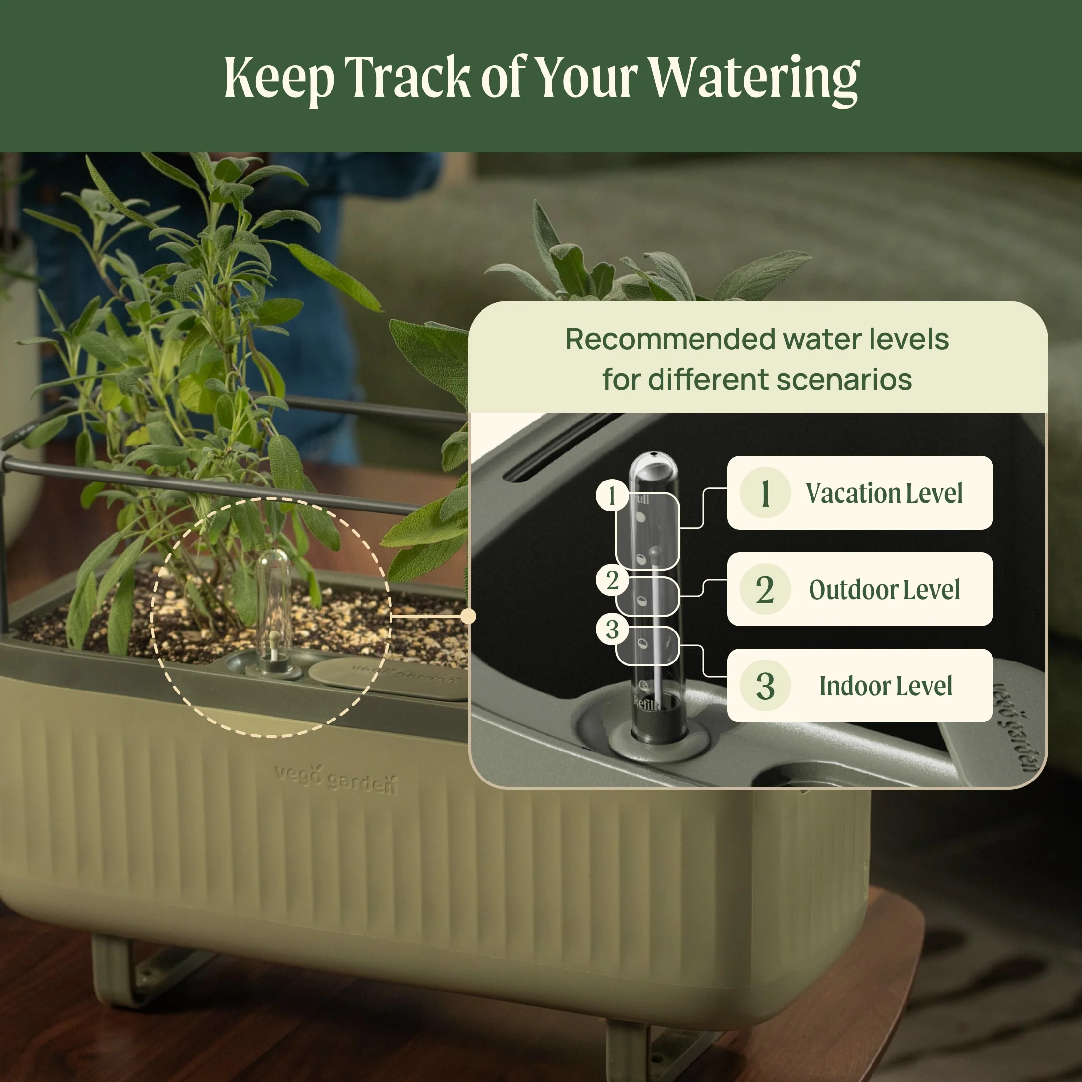 EZ Self-Watering Herb Planter with Trellis G1 - Image 6