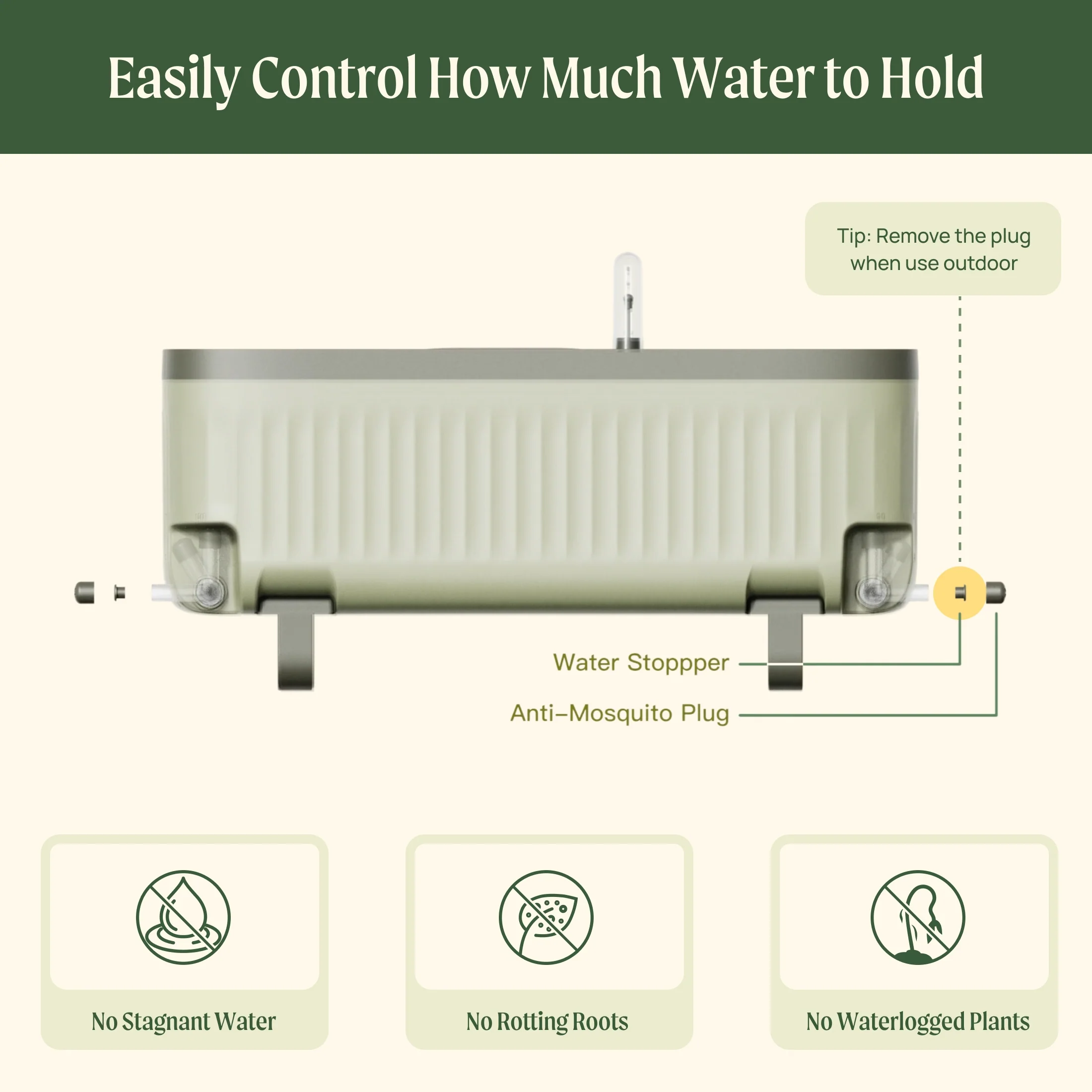 EZ Self-Watering Herb Planter with Trellis G1 - Image 7