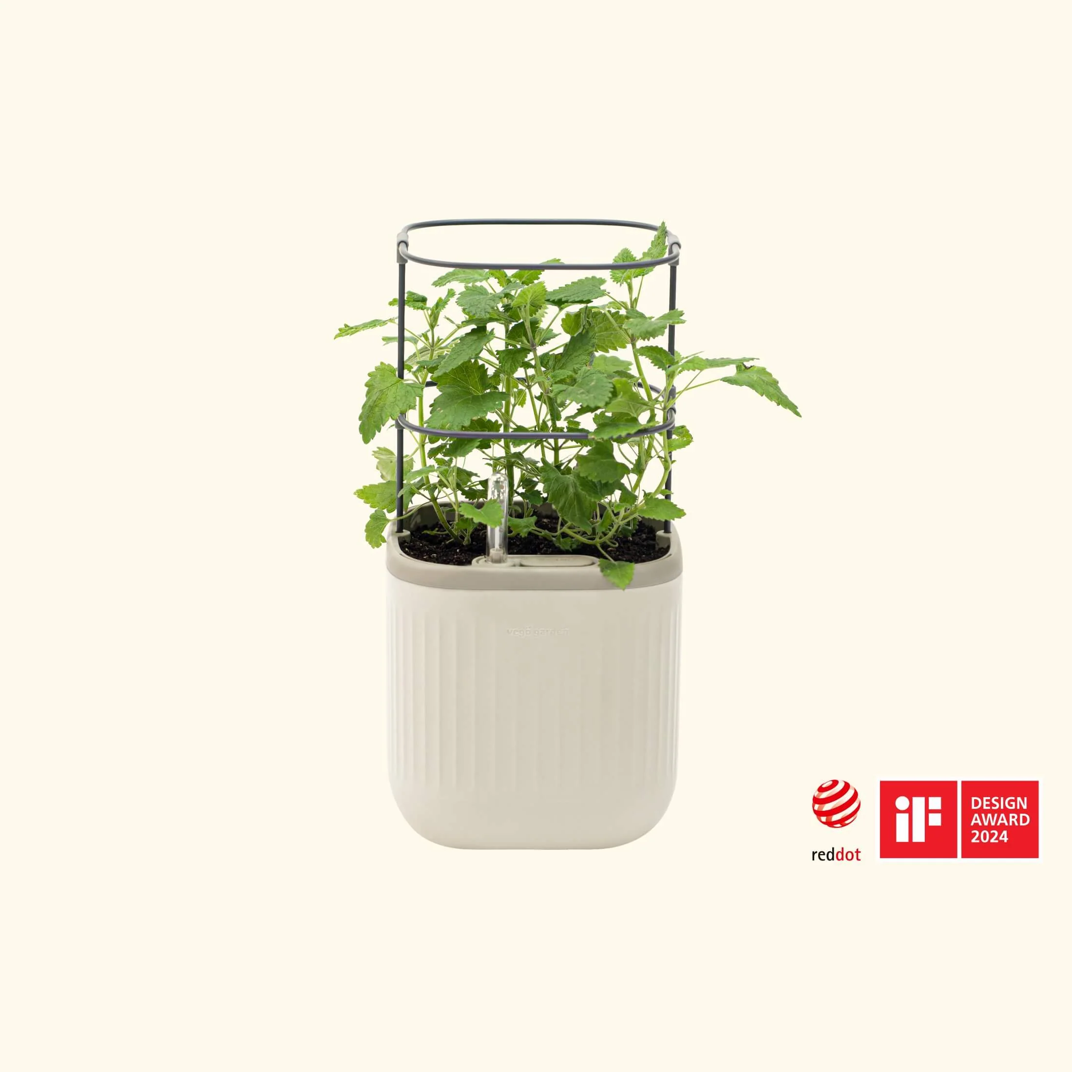 EZ Self-Watering Mini Planter Pot with Trellis