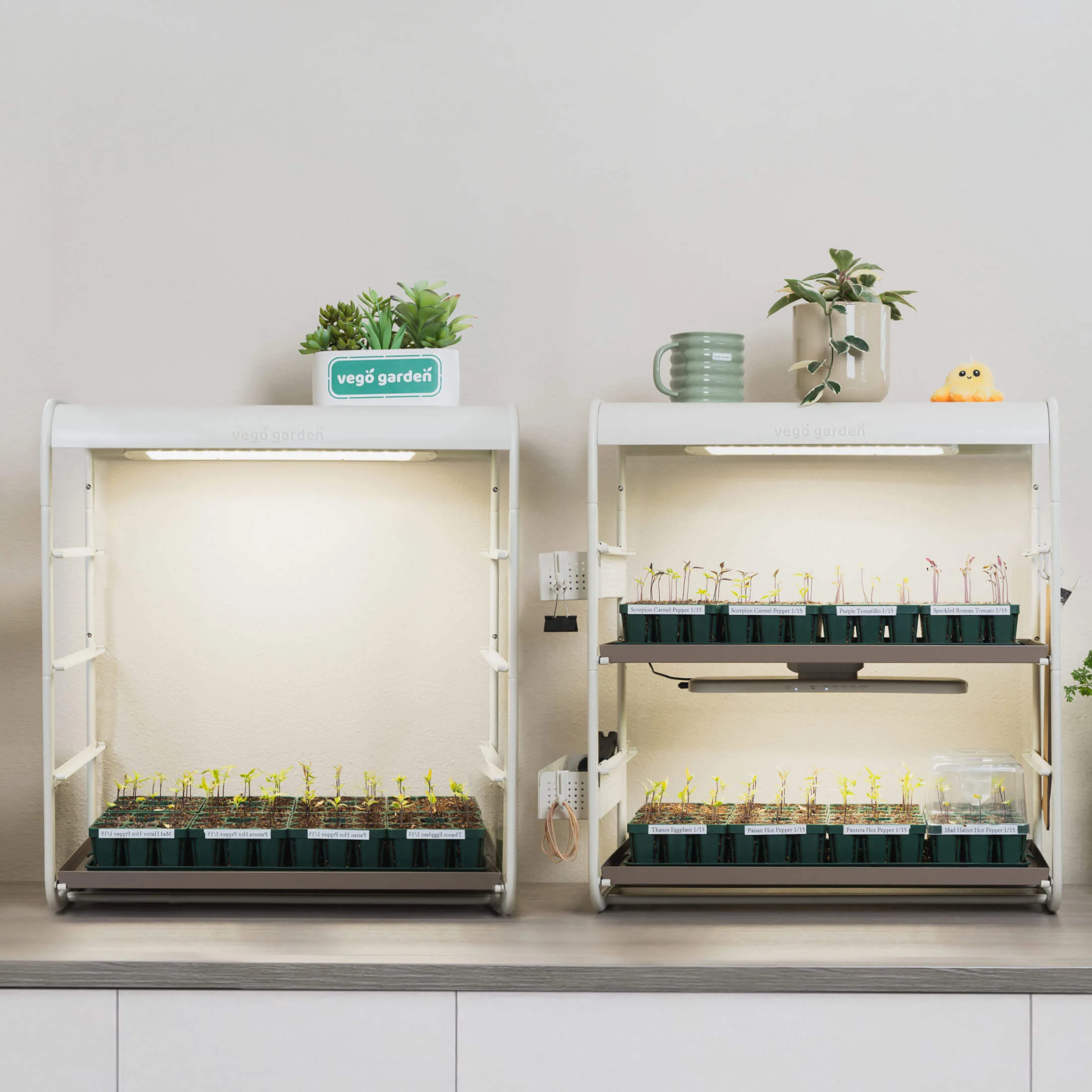 2 Tier Tabletop Grow Light Garden - Image 17