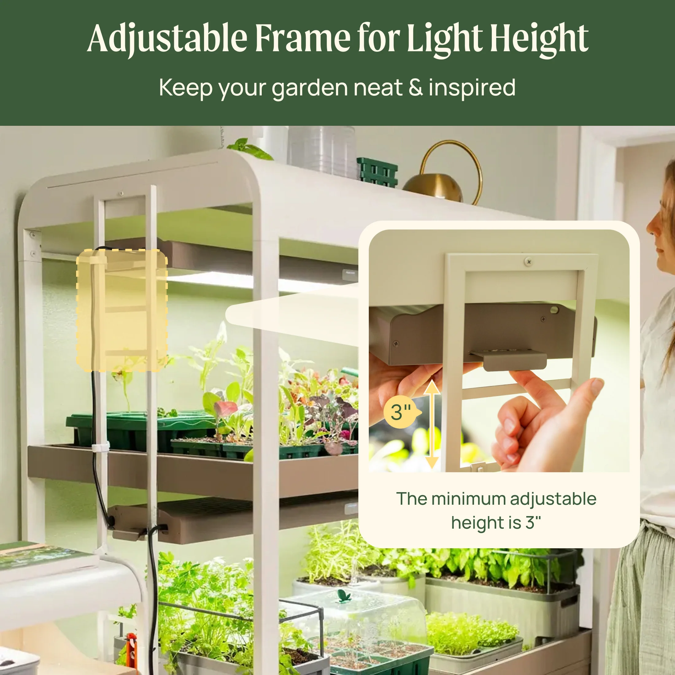 Ultimate Grow Light Garden with Storage - Image 7